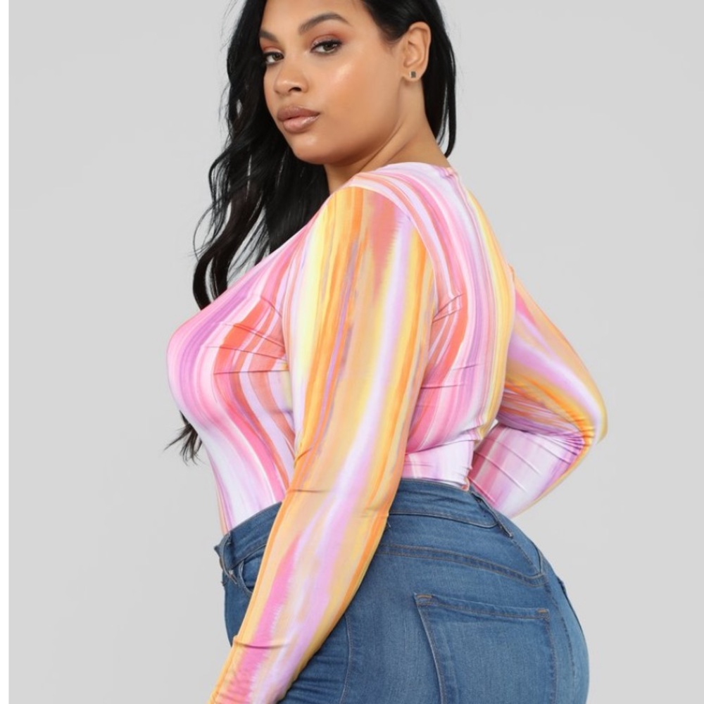 Multicolor bodysuit - Picture 3 of 5
